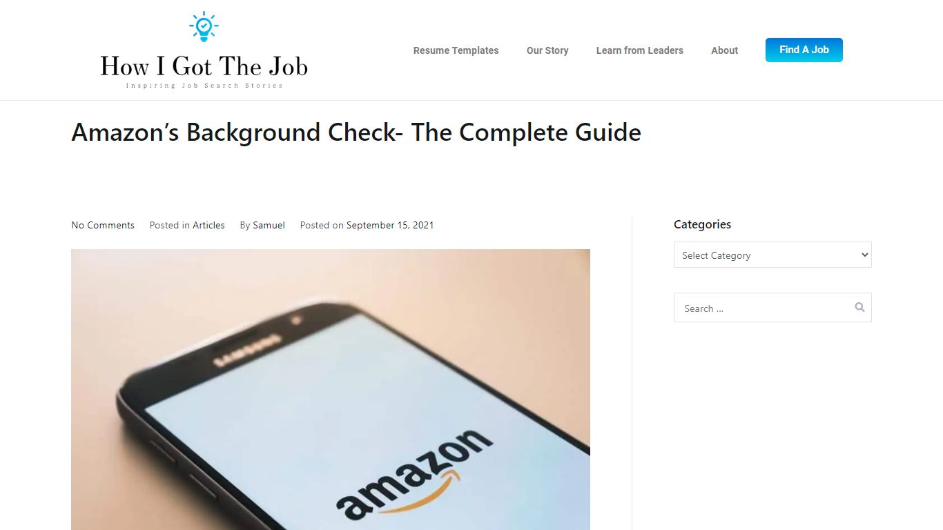 Amazon’s Background Check- The Complete Guide